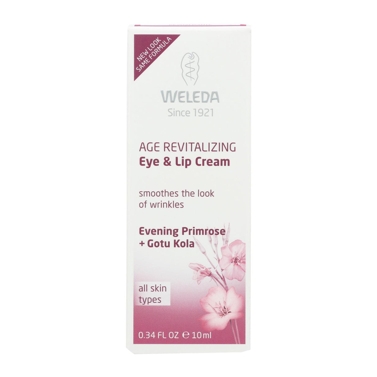Weleda Age Revitalizing Eye and Lip Cream with Evening Primrose for Visibly Smoother Skin - 0.34oz - Cozy Farm