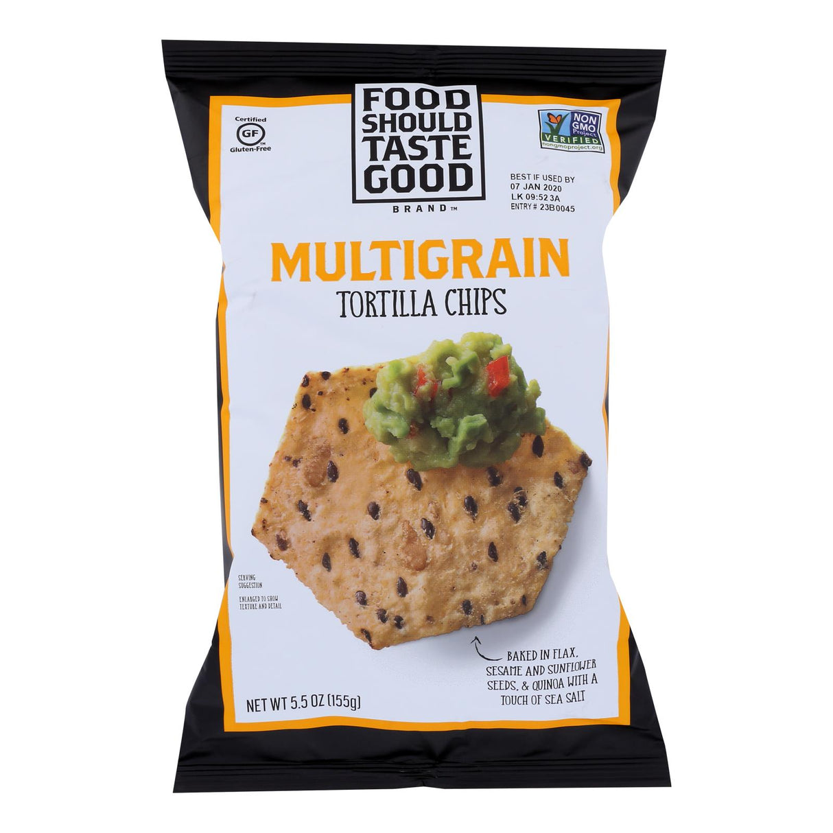 Food Should Taste Good Multigrain Tortilla Chips, Pack of 12 (5.5 Oz. Each) - Cozy Farm