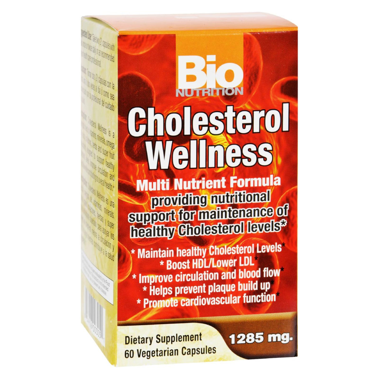 Bio Nutrition Cholesterol Well-being Supplement - 60 Capsules - Cozy Farm