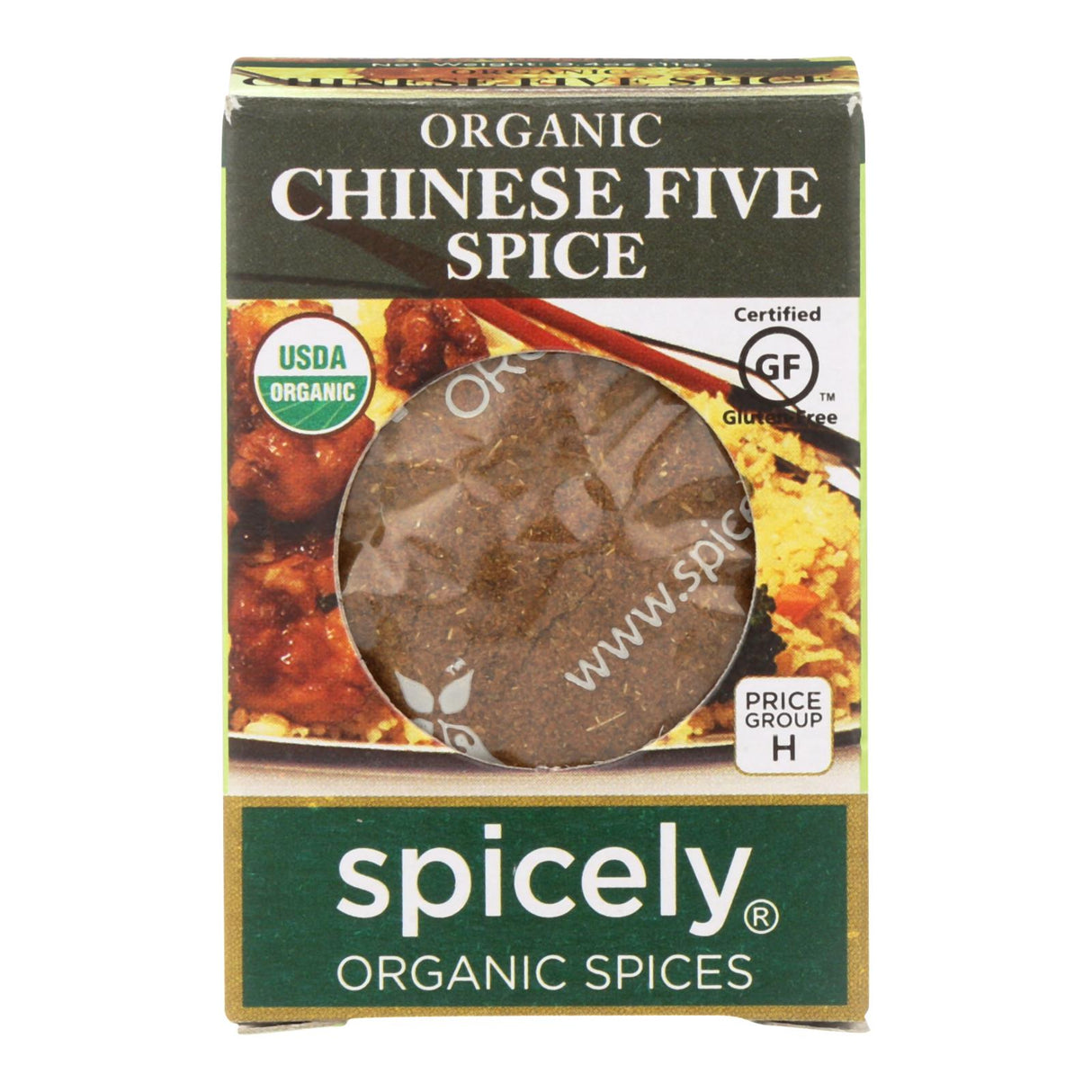 Spicely Organics Organic Chinese Five-Spice, 0.4 Oz. (Pack of 6) - Cozy Farm