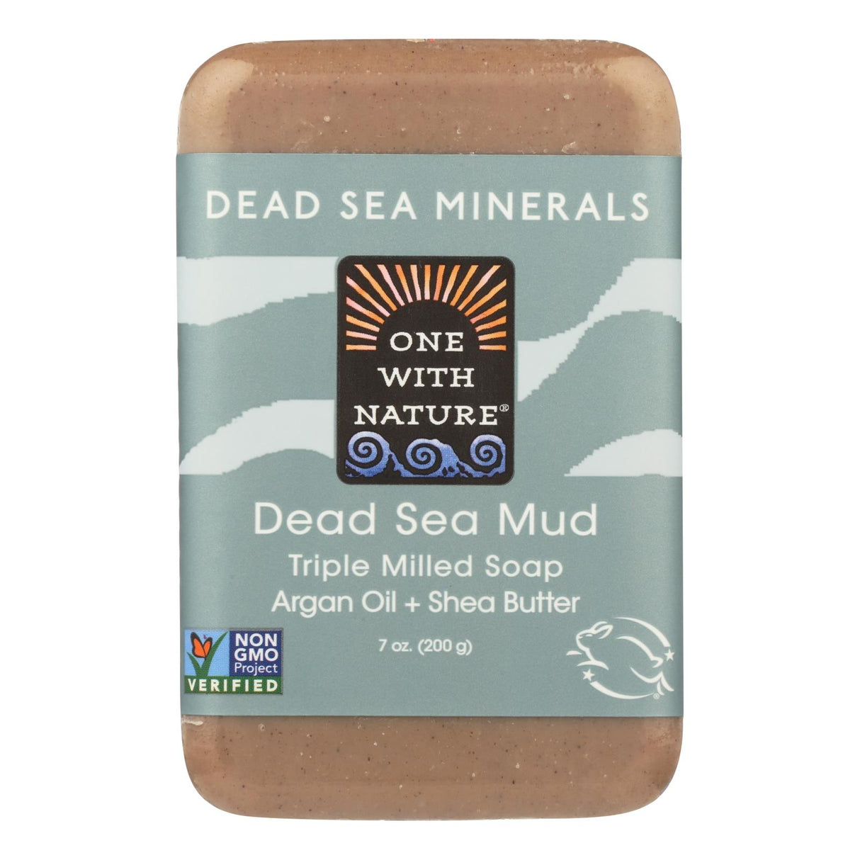 Dead Sea Mineral Mud Soap by One With Nature - 7 Oz. - Cozy Farm
