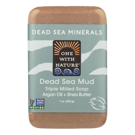 Dead Sea Mineral Mud Soap by One With Nature - 7 Oz. - Cozy Farm 