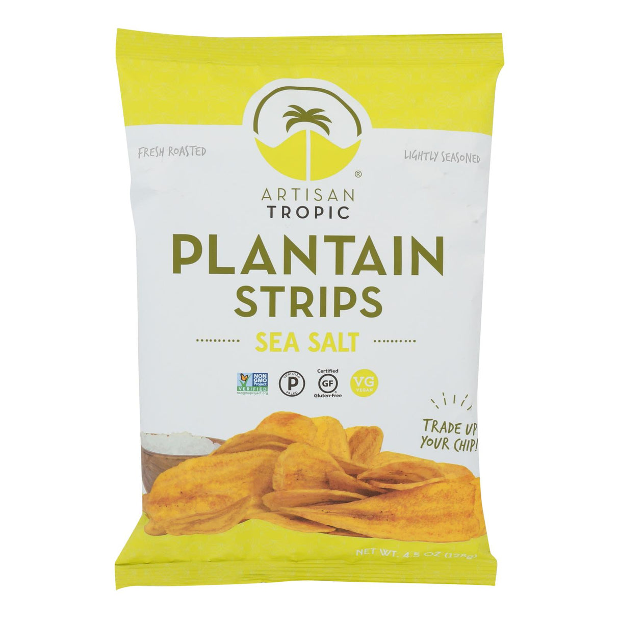 Artisan Tropic Sea Salt Plantain Strips (12 Pack, 4.5 Oz. Each) - Cozy Farm