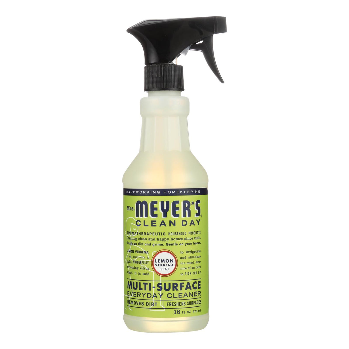 Mrs. Meyer's Clean Day Multi-Surface Everyday Cleaner, Lemon Verbena, 16 oz. (Pack of 6) - Cozy Farm