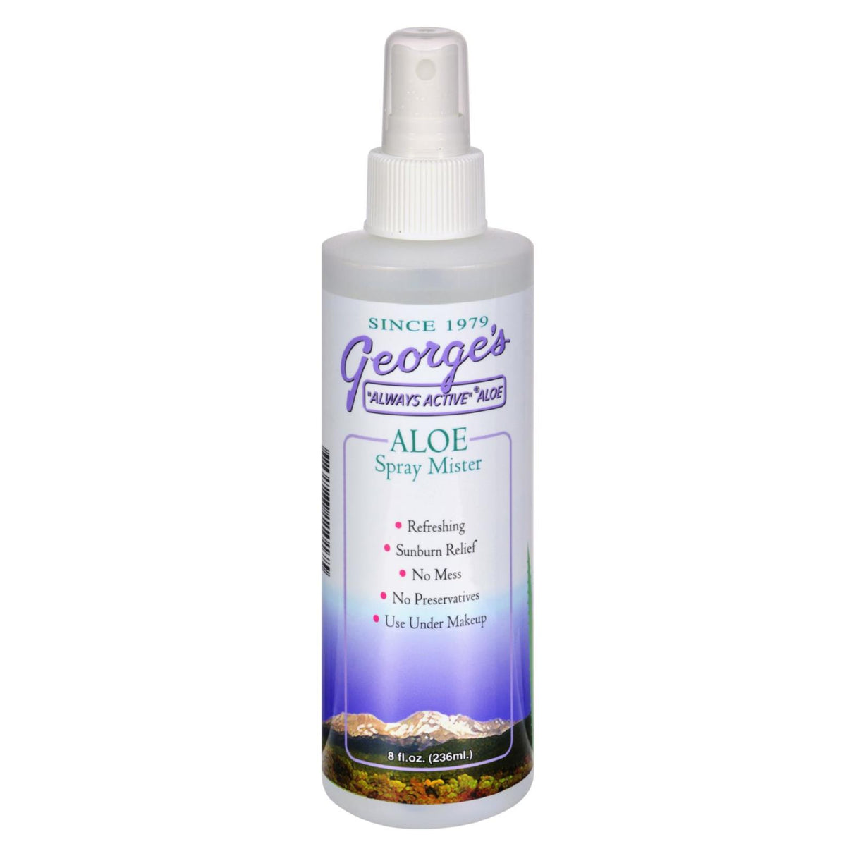 George's Aloe Vera Skin Revitalizing Spray Mister (8 Fl Oz) - Cozy Farm
