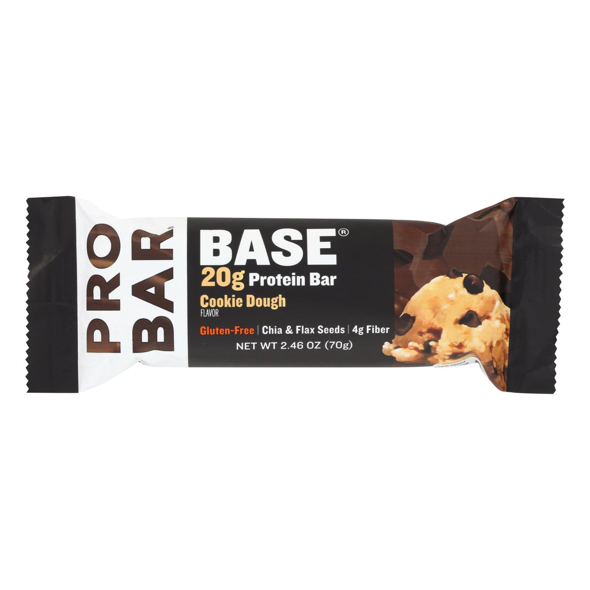 Pro Bar Cookie Dough Core Energy Bar - Case of 12 - 2.46 Oz Each - Cozy Farm