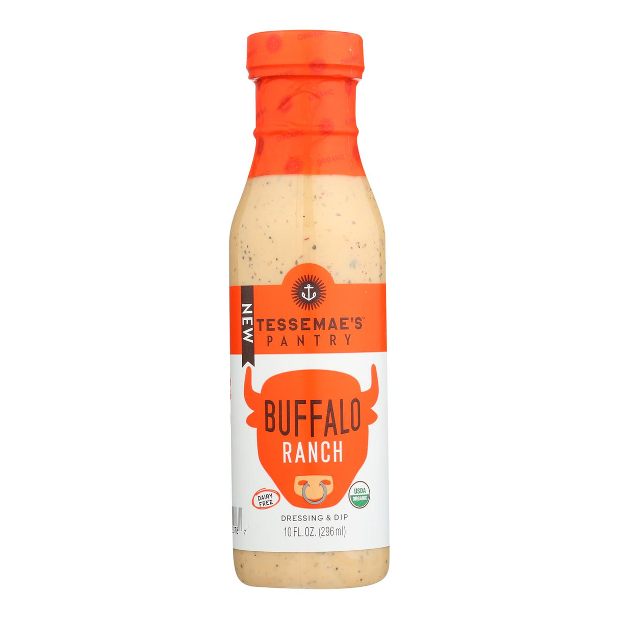 Tessemae's Buffalo Ranch Dressing, 6 Pack (10 Fl. Oz. per Bottle) - Cozy Farm