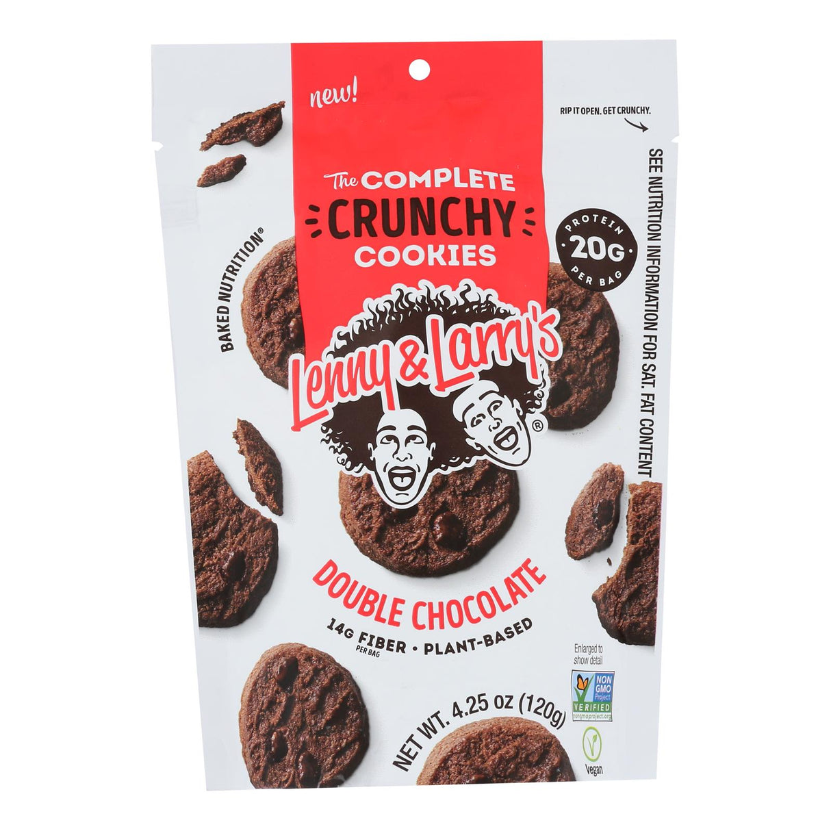 Lenny & Larry's Complete Cookie Double Chocolate, 6-Pack (4.25 Oz. Each) - Cozy Farm
