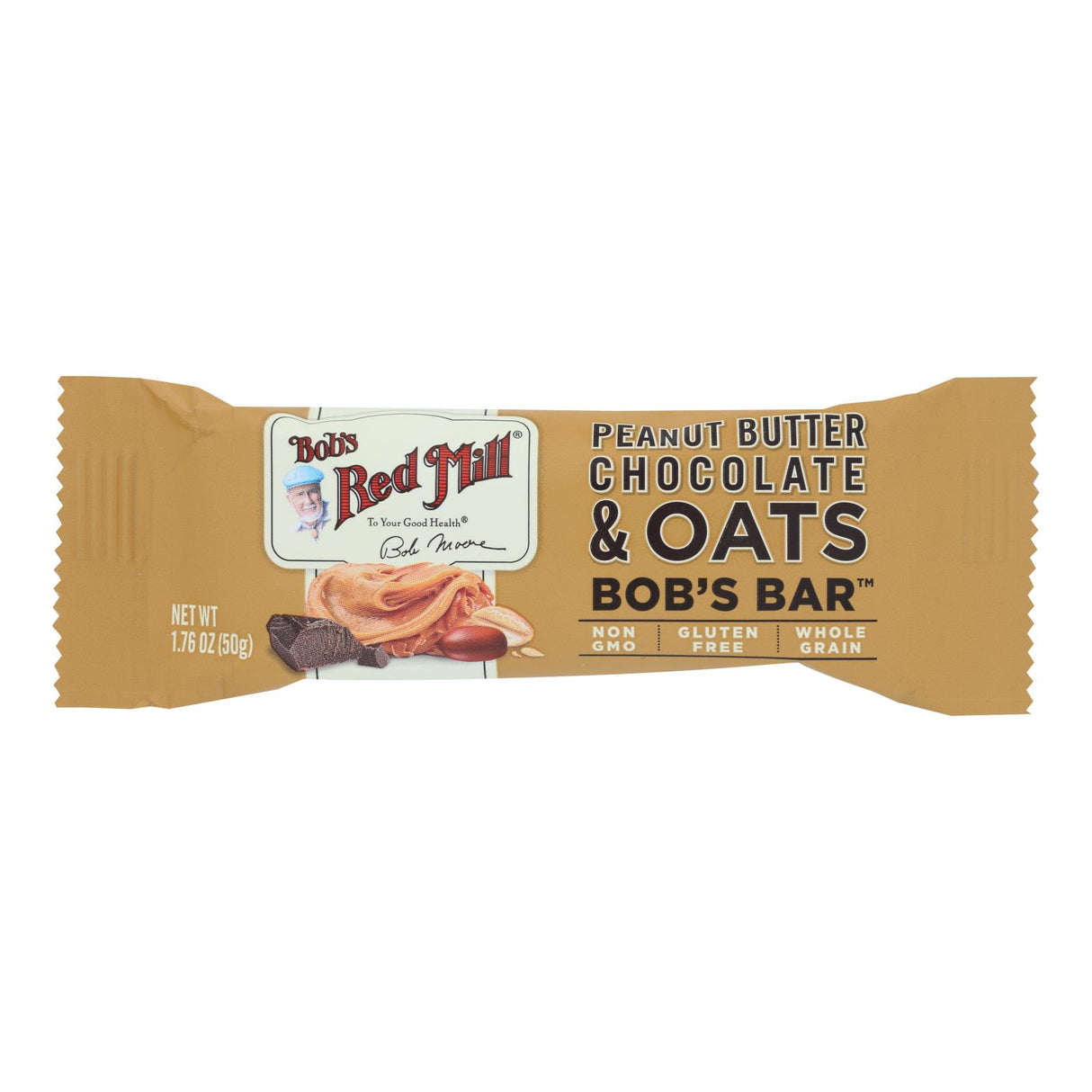 Bob's Red Mill Peanut Butter Chocolate Oats | 12 ct, 1.76 oz | Gluten-Free Oatmeal Cups - Cozy Farm