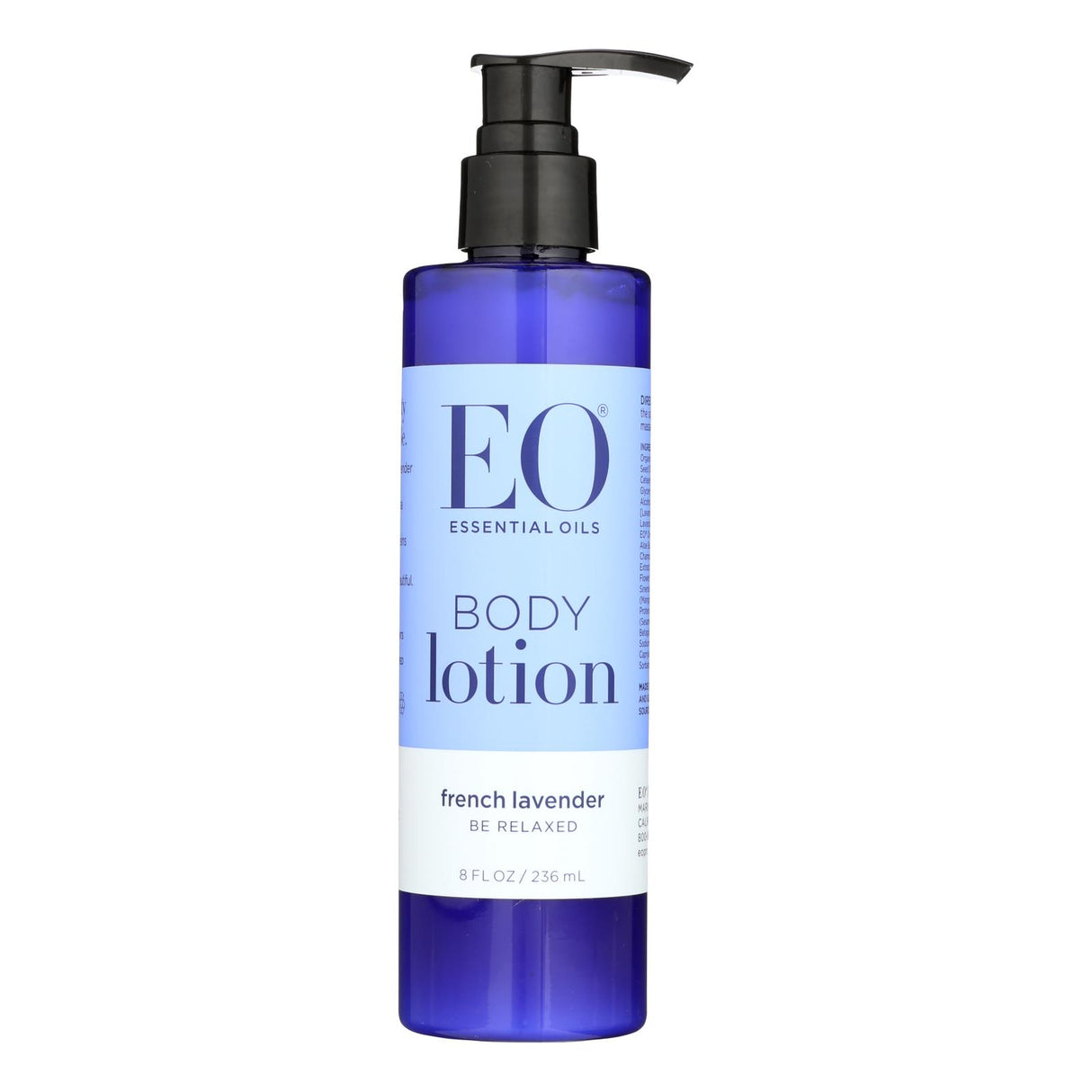 Eo Everyday Body Lotion with French Lavender, 8 Fl Oz - Cozy Farm