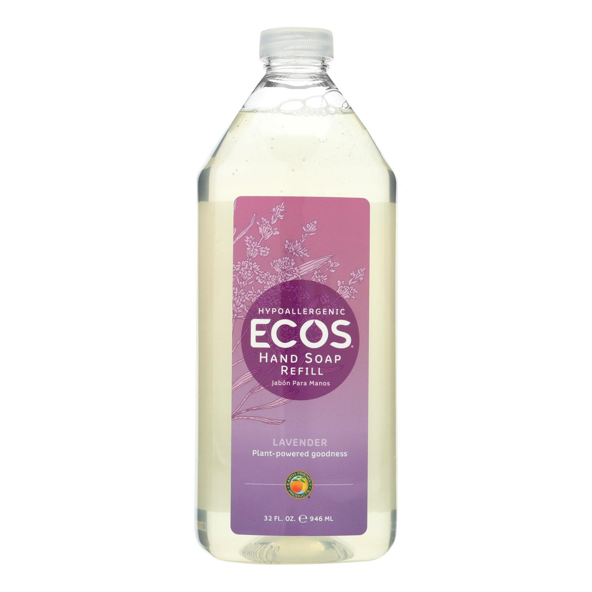 Earth-Friendly Hand Soap Refill - Lavender | 6 - 32 Fl Oz. Pack - Cozy Farm
