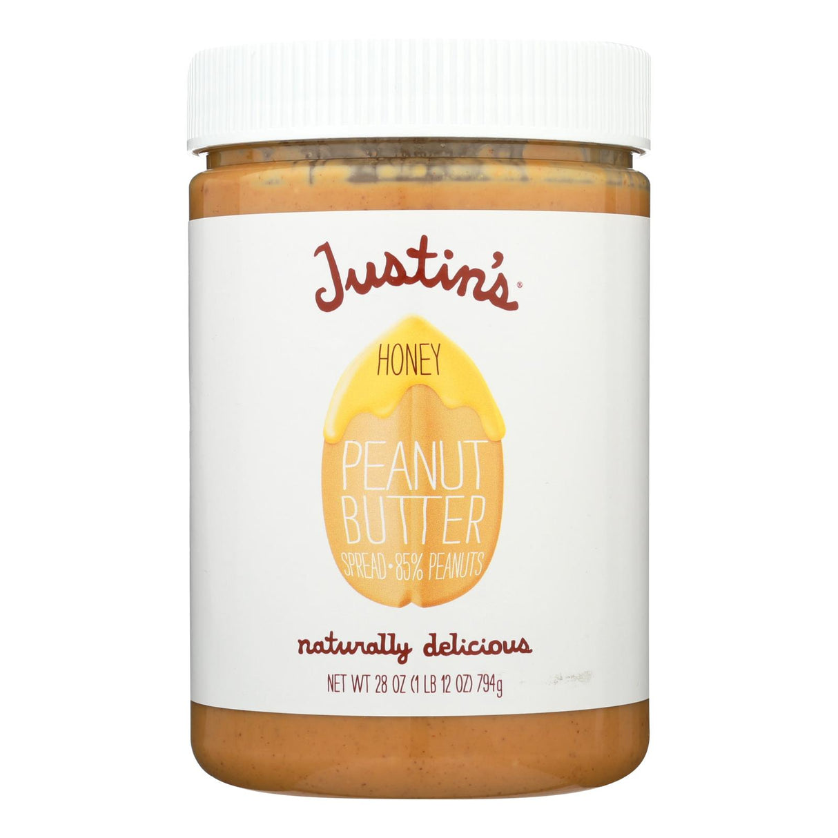 Justin's Nut Butter Honey Peanut Butter - 6 x 28 Oz. Packs - Cozy Farm