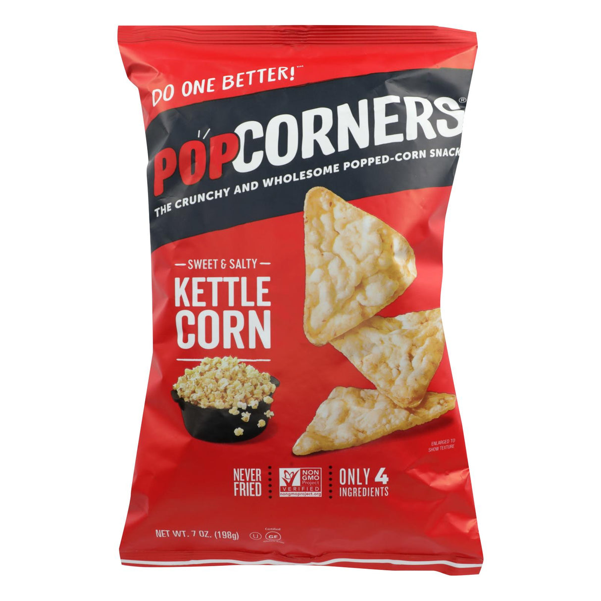 PopCorners Our Little Rebellion Chips - Carnival Kettle, 7 Oz. (Pack of 12) - Cozy Farm