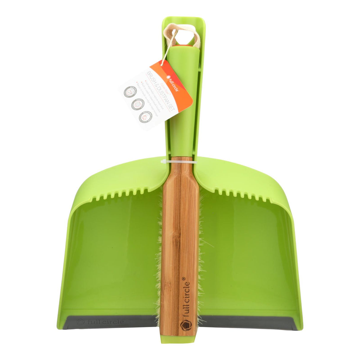 Full Circle Team Clean Pet Hair Dustpan and Brush - Cozy Farm
