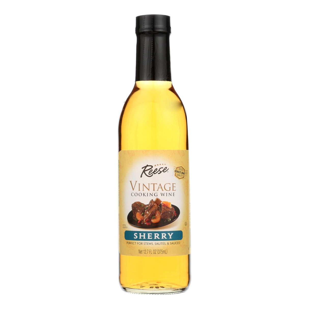 Reese's Dry Sherry Cooking Wine, Premium Quality for Exquisite Dishes (Pack of 6 - 12.7 Fl Oz.) - Cozy Farm