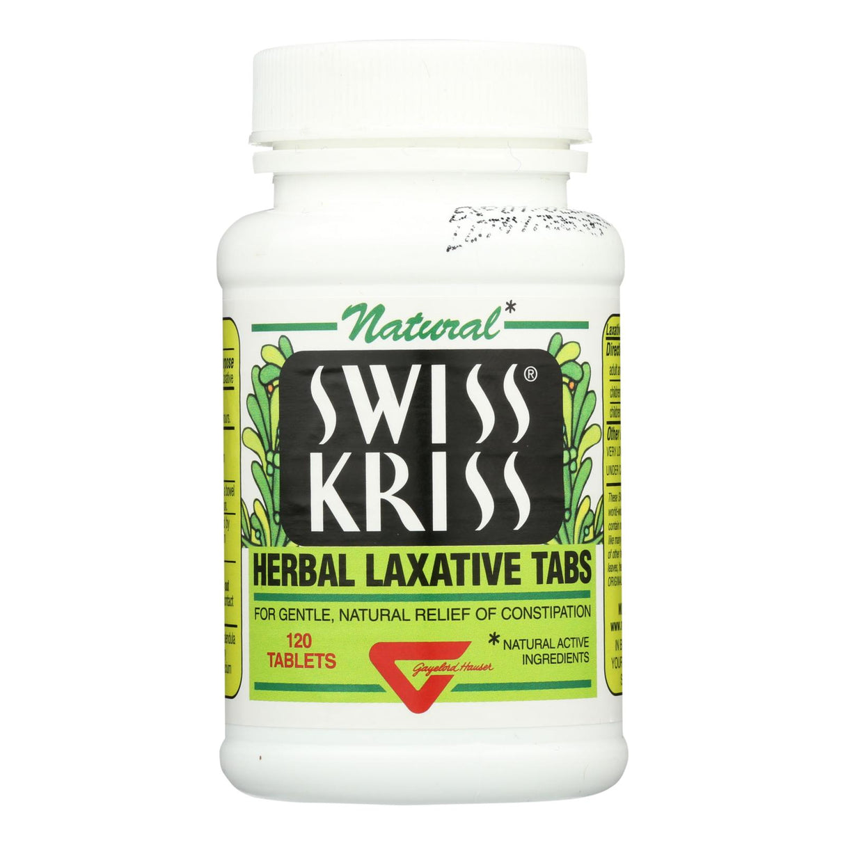 Modern Natural Products Swiss Kriss Herbal Laxative Tablets (Pack of 120) - Cozy Farm