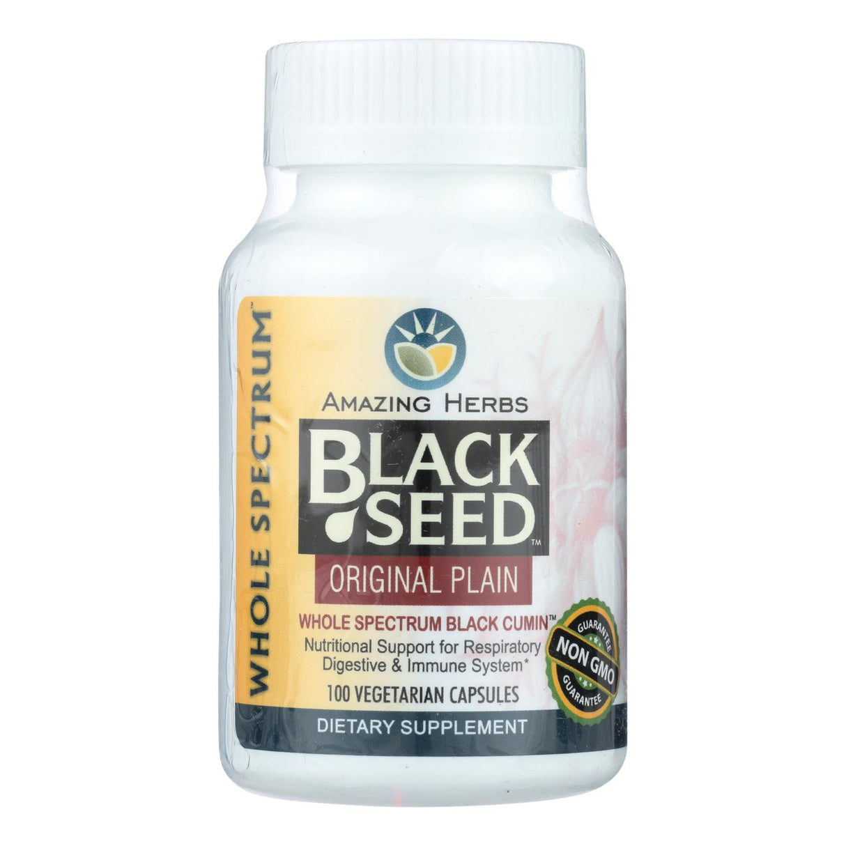 Amazing Herbs Black Seed Capsules (100 Count) - Cozy Farm