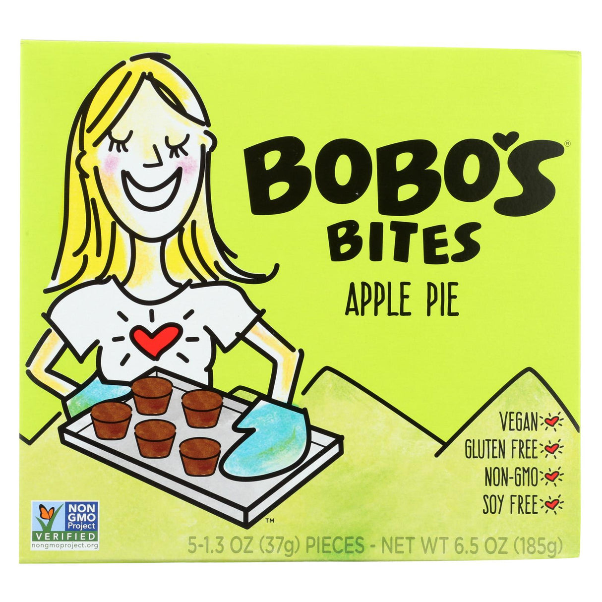 Bobo's Gluten-Free Apple Pie Oat Bars (6-Pack, 1.3 Oz Each) - Cozy Farm