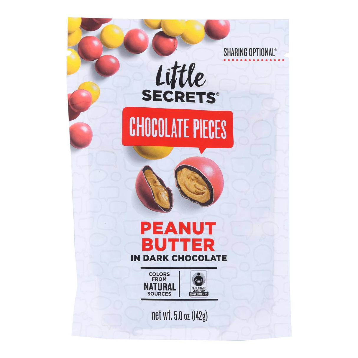 Little Secrets Dark Chocolate Peanut Butter Candies (Pack of 8 - 5 Oz.) - Cozy Farm