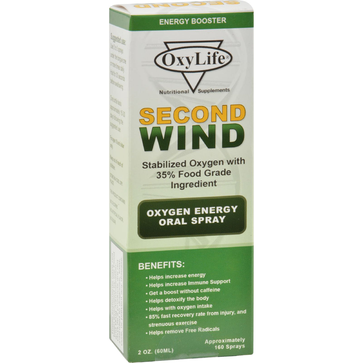 Oxylife Second Wind Oxygen Nasal Cannula, 2 Oz. - Cozy Farm