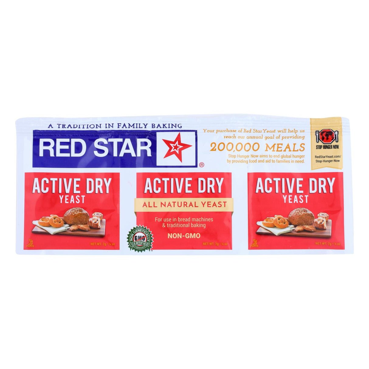 Red Star Active Dry Nutritional Yeast - 18 Pack x .75 Oz - Cozy Farm