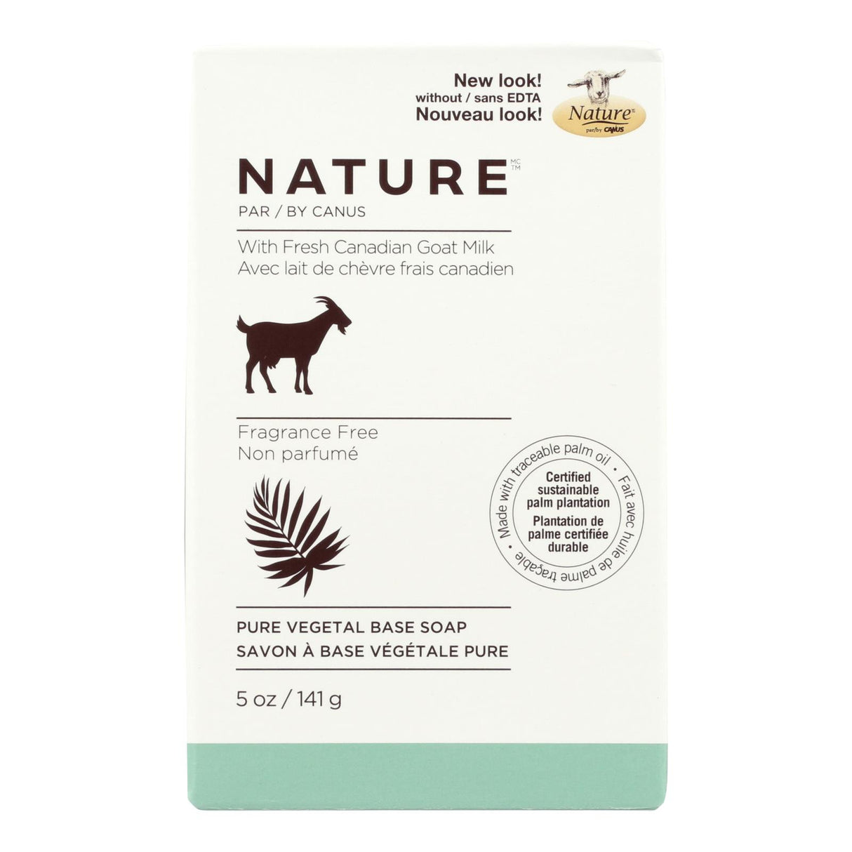 Canus Fragrance-Free Goats Milk Bar Soap (5 Oz.) - Cozy Farm