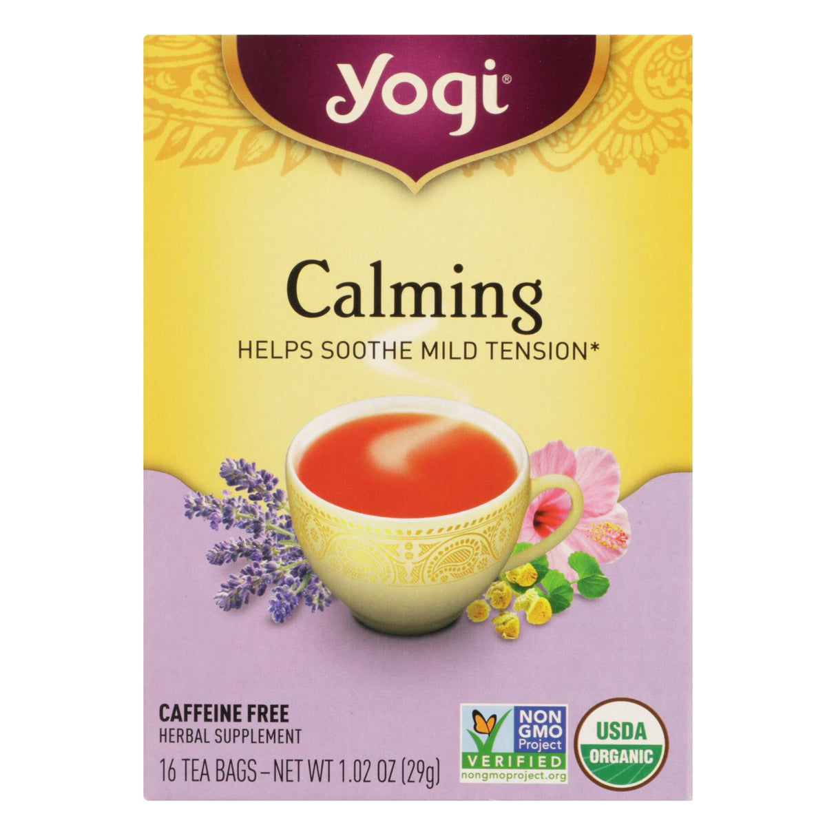 Yogi Tea, Calming, 16 Count (Pack of 6) - Cozy Farm