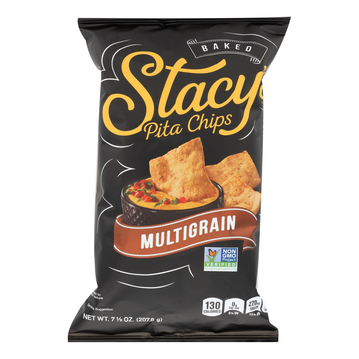 Stacy's Pita Multigrain Pita Chips, 7.33 Oz, Pack of 12 - Cozy Farm