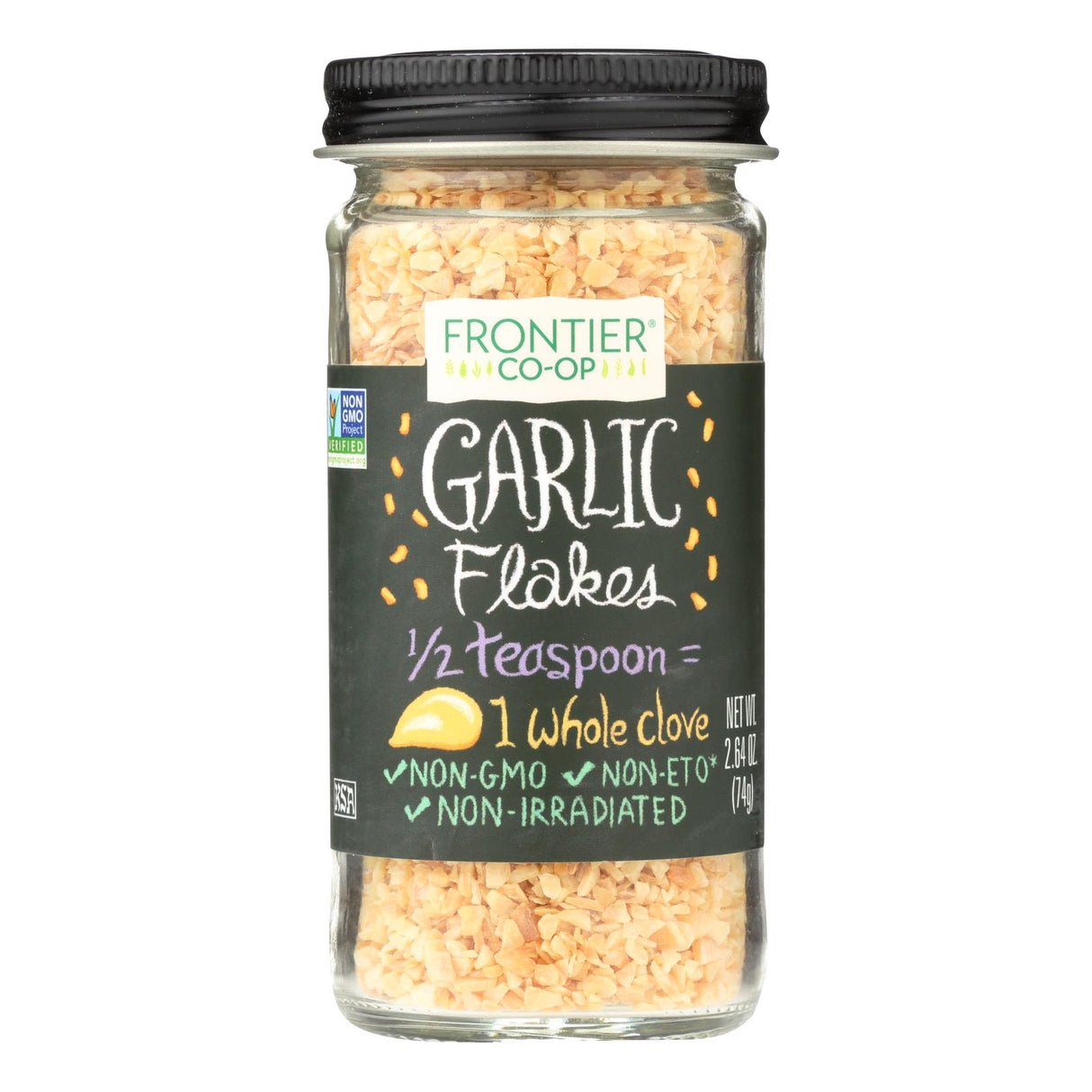 Frontier Herb Garlic Flakes, 2.64 Oz - Cozy Farm
