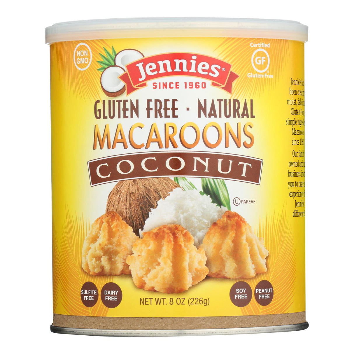 Jennie's Delicious Coconut Macaroons (Pack of 12 - 8 Oz.) - Cozy Farm
