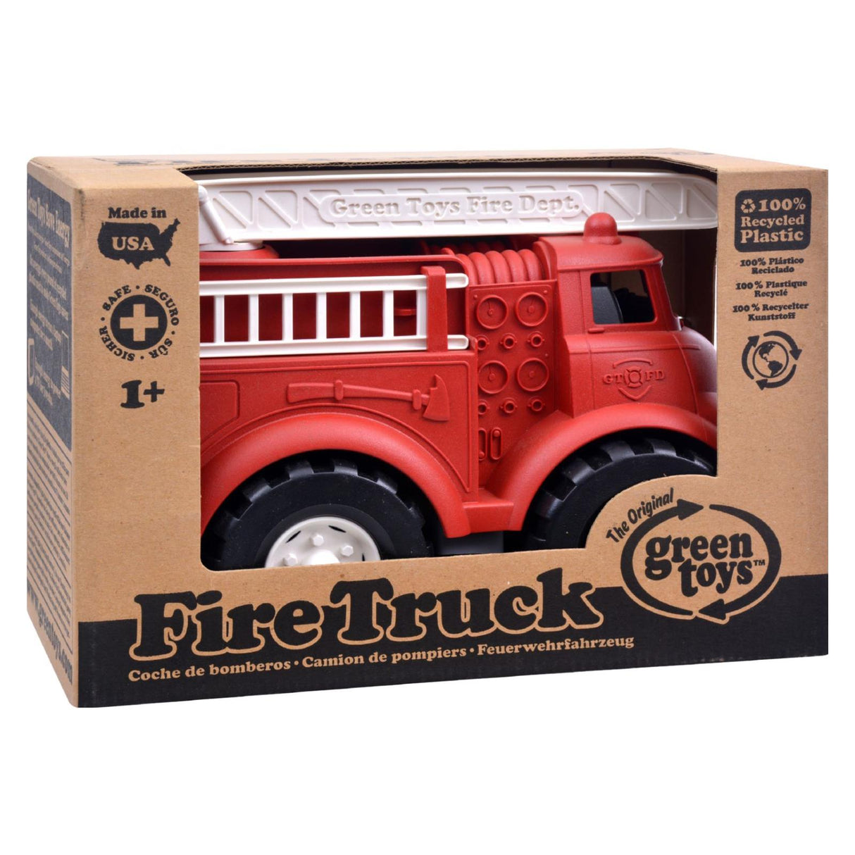 Green Toys Fire Truck - Cozy Farm