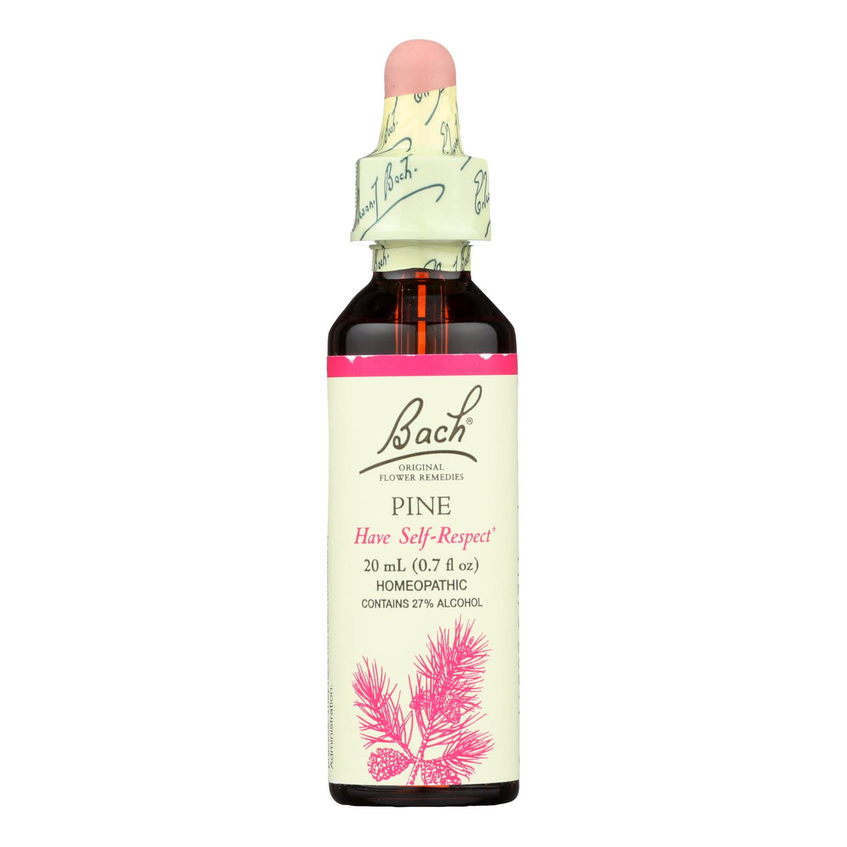 Bach Flower Remedy Pine, Emotional Healing, 0.7 Fl Oz - Cozy Farm