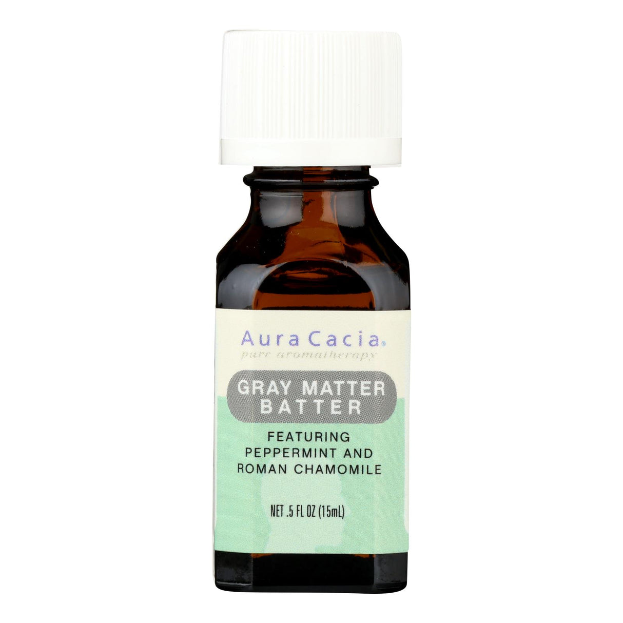 Aura Cacia Gray Matter Batter Essential Oil, 0.5 Fl Oz - Cozy Farm