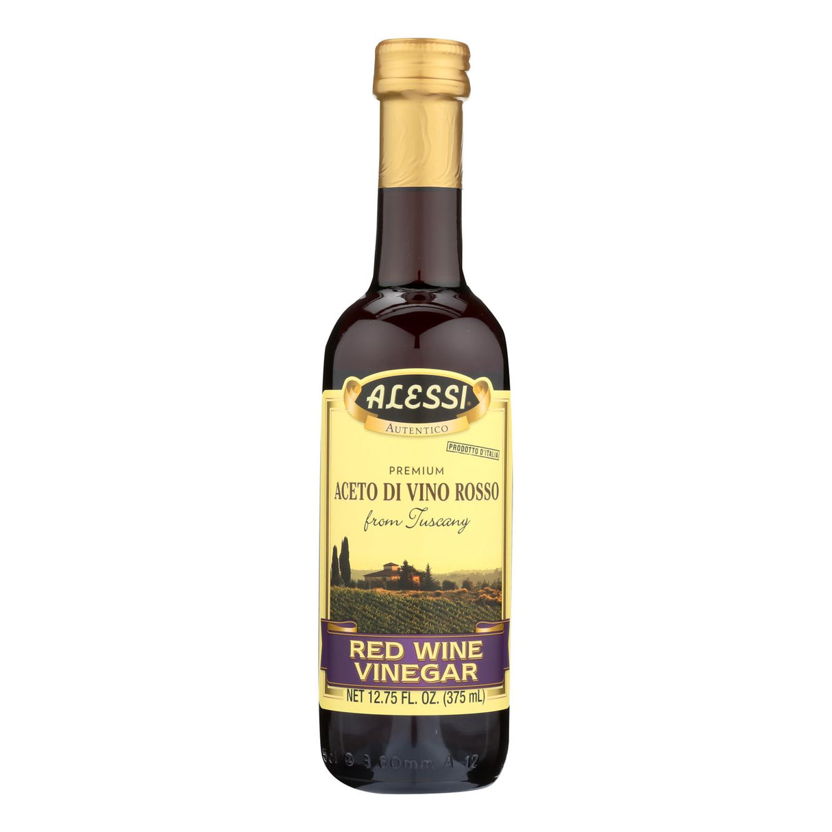 Alessi Premium Red Wine Vinegar (6 - 12.75 Fl Oz Packs) - Cozy Farm