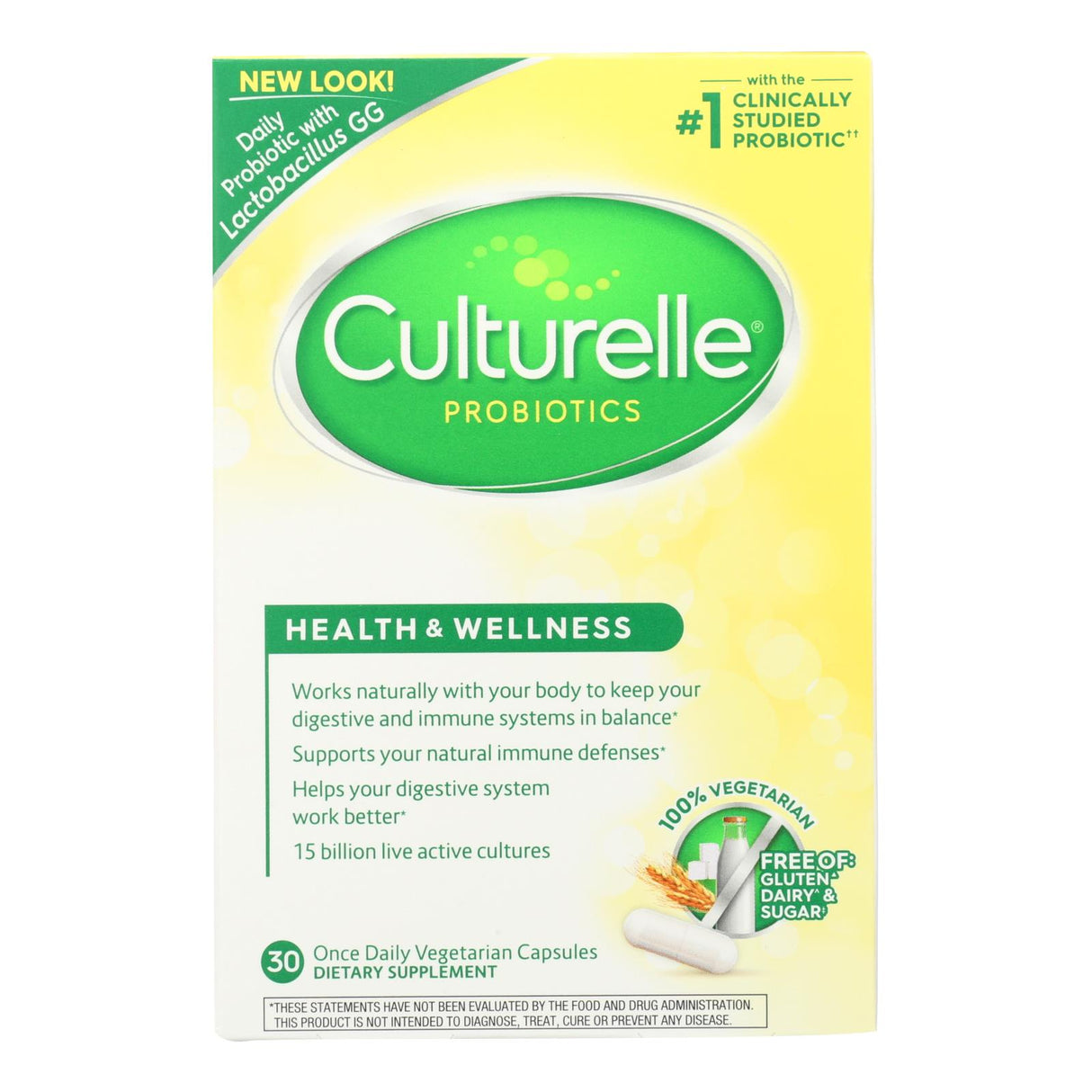 CulturEll Probiotic: Support Digestive Health with 30 Veggie Capsules - Cozy Farm