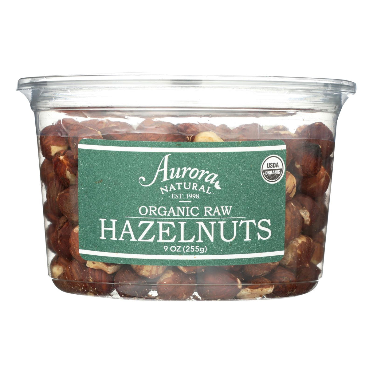 Aurora Natural Products Organic Raw Hazelnuts, 12 Pack, 9 Oz. - Cozy Farm