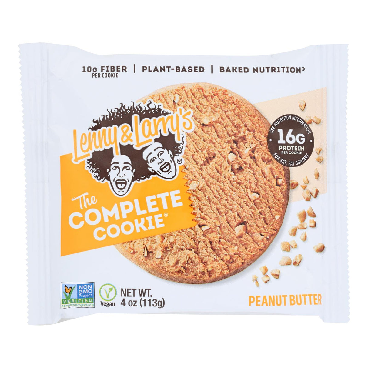 Lenny & Larry's The Complete Cookie Peanut Butter (12-Pack x 4 Oz Each) - Cozy Farm