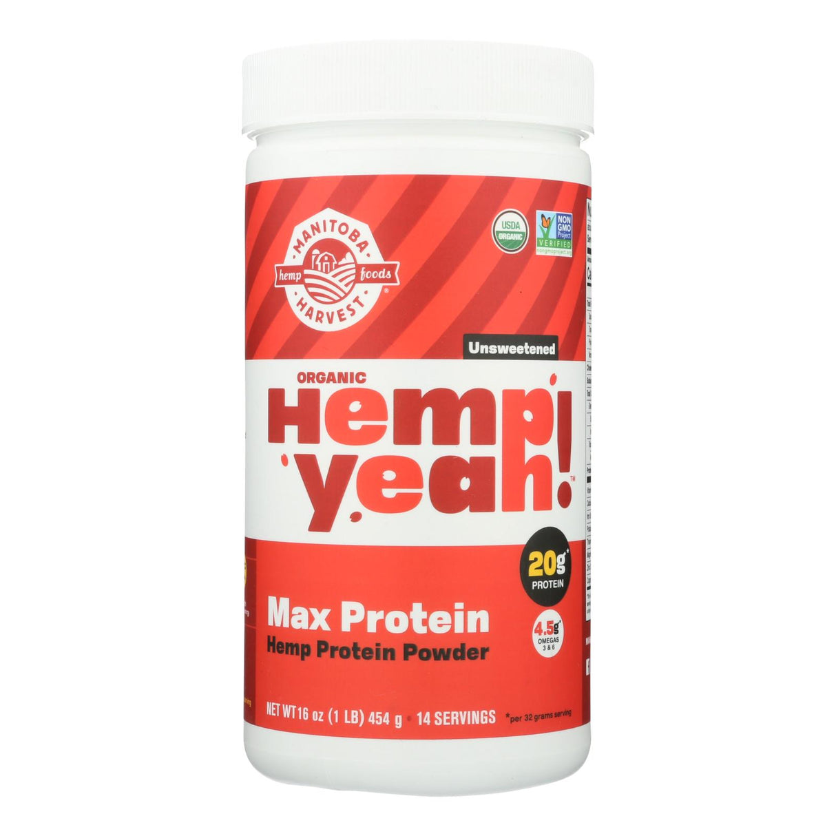 Manitoba Harvest Plant-Based Hemp Pro 70 Protein Supplement 16 Oz. - Cozy Farm