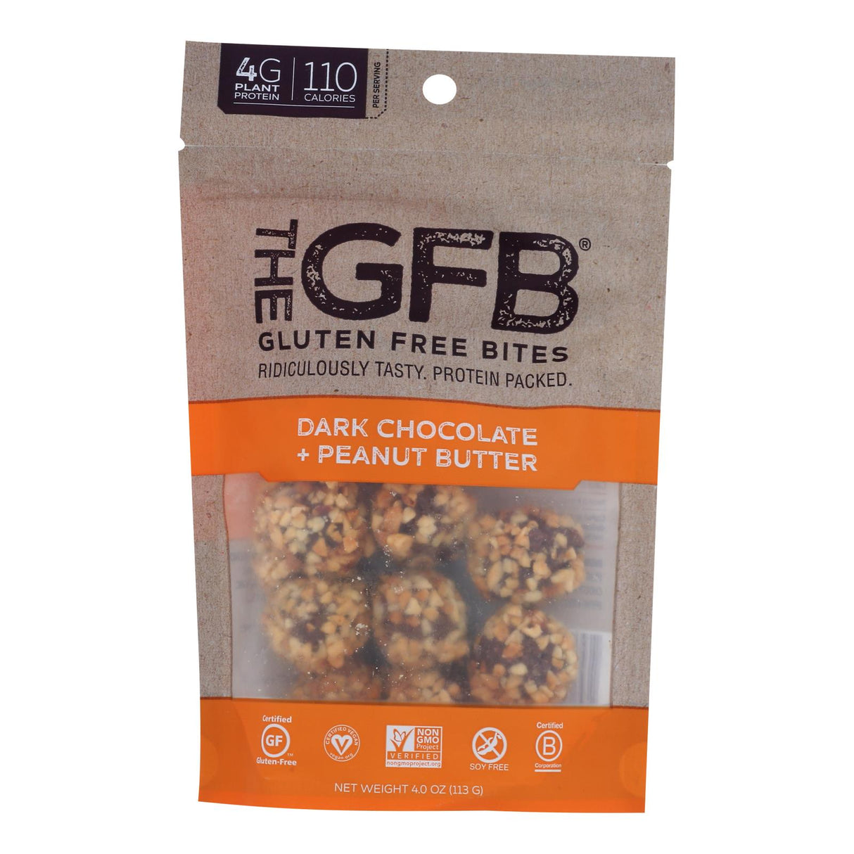GFB Dark Chocolate Peanut Butter Bites (Pack of 6 - 4 Oz.) - Cozy Farm