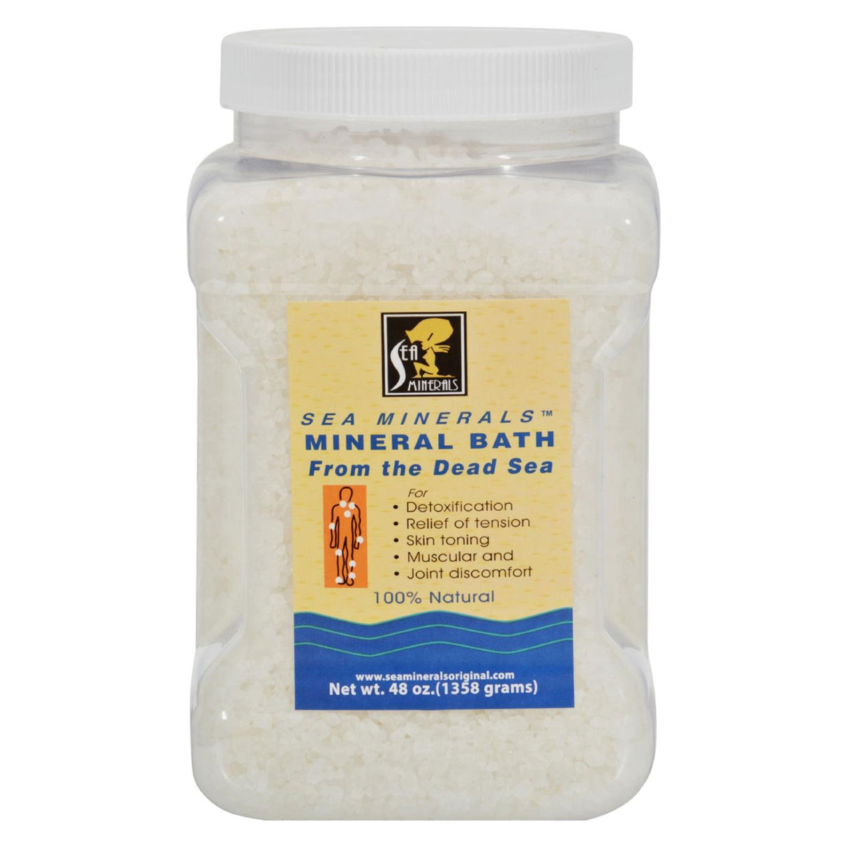 Dead Sea Minerals Relaxing Mineral Bath (48 Oz.) - Cozy Farm