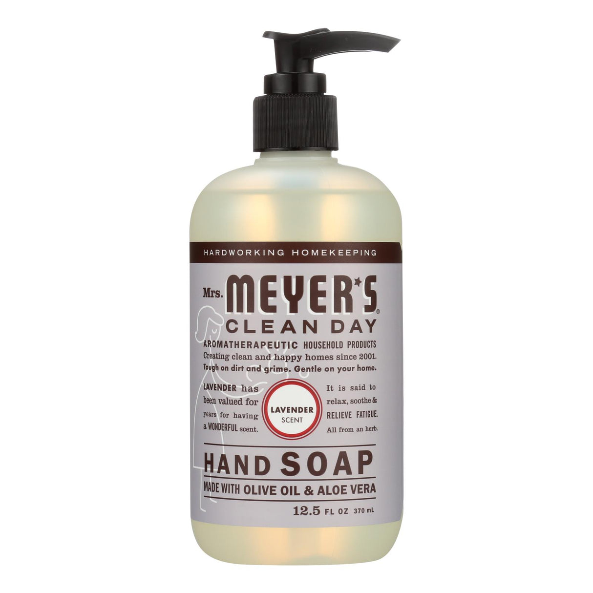 Mrs. Meyer's Clean Day Lavender Liquid Hand Soap - Pack of 6, 12.5 Oz Each - Cozy Farm