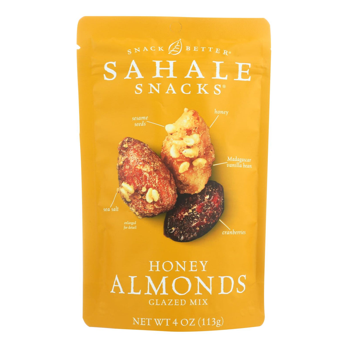 Sahale Snacks Glazed Balsamic Almonds (Pack of 6 - 4 Oz.) - Cozy Farm