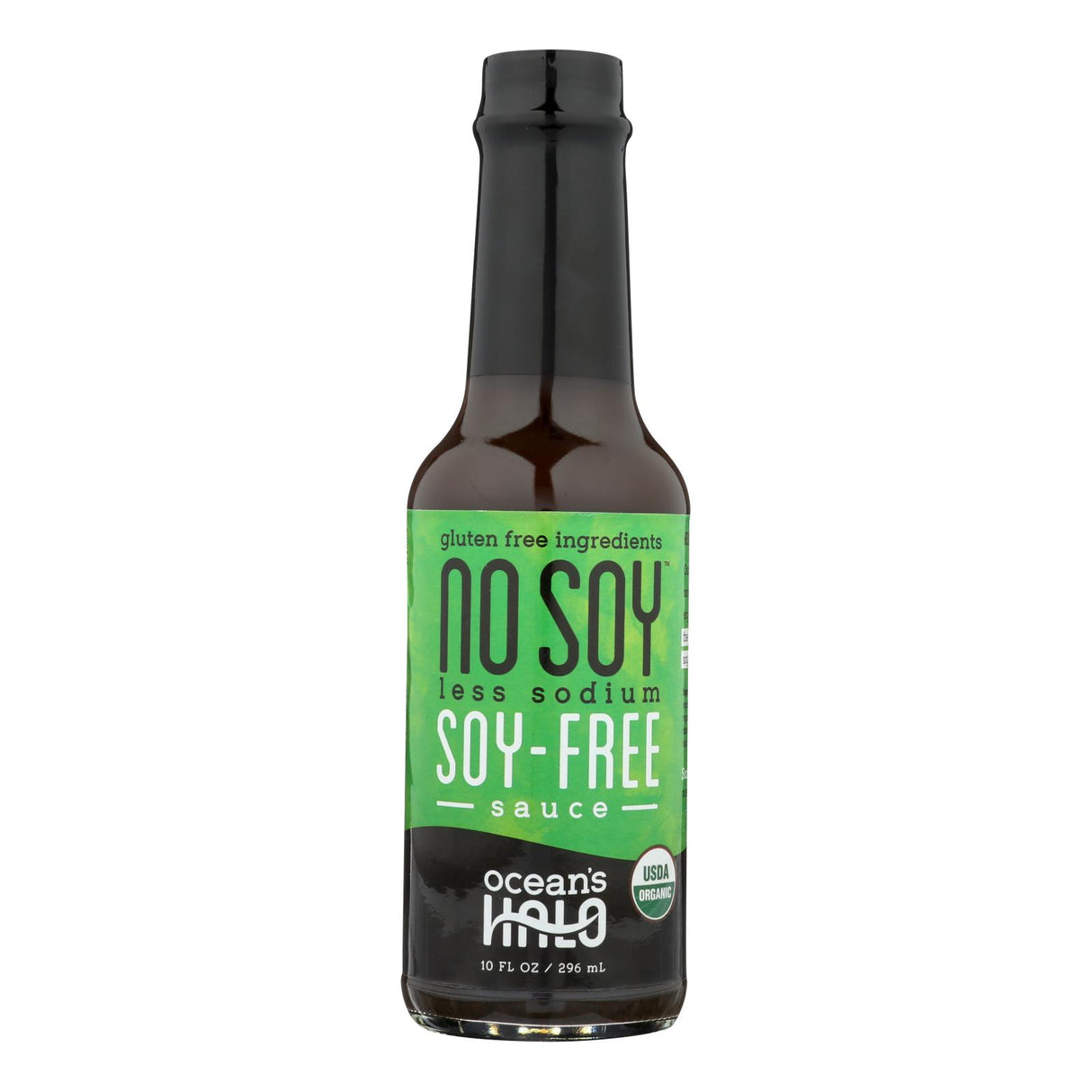Ocean's Halo Salt-Free Soy Sauce, Lower Sodium, 10 Fl Oz (Pack of 12) - Cozy Farm