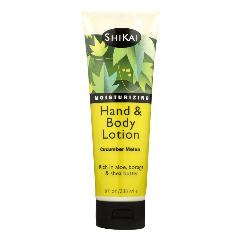 Shikai Products All Natural Cucumber Melon Hand and Body Lotion - Cozy Farm 
