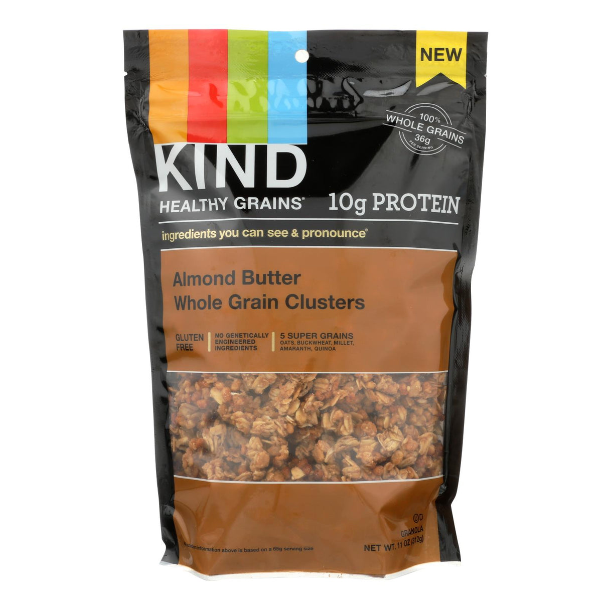 Kind Almond Butter Whole Grain Clusters (Pack of 6 - 11 Oz.) - Cozy Farm