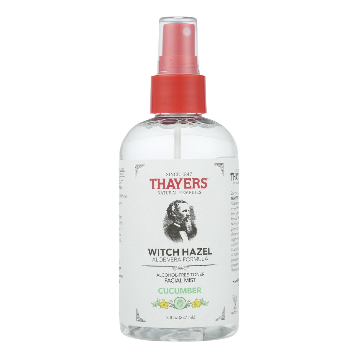 Thayers Cucumber Witch Hazel Facial Mist, 8 Fl Oz - Cozy Farm