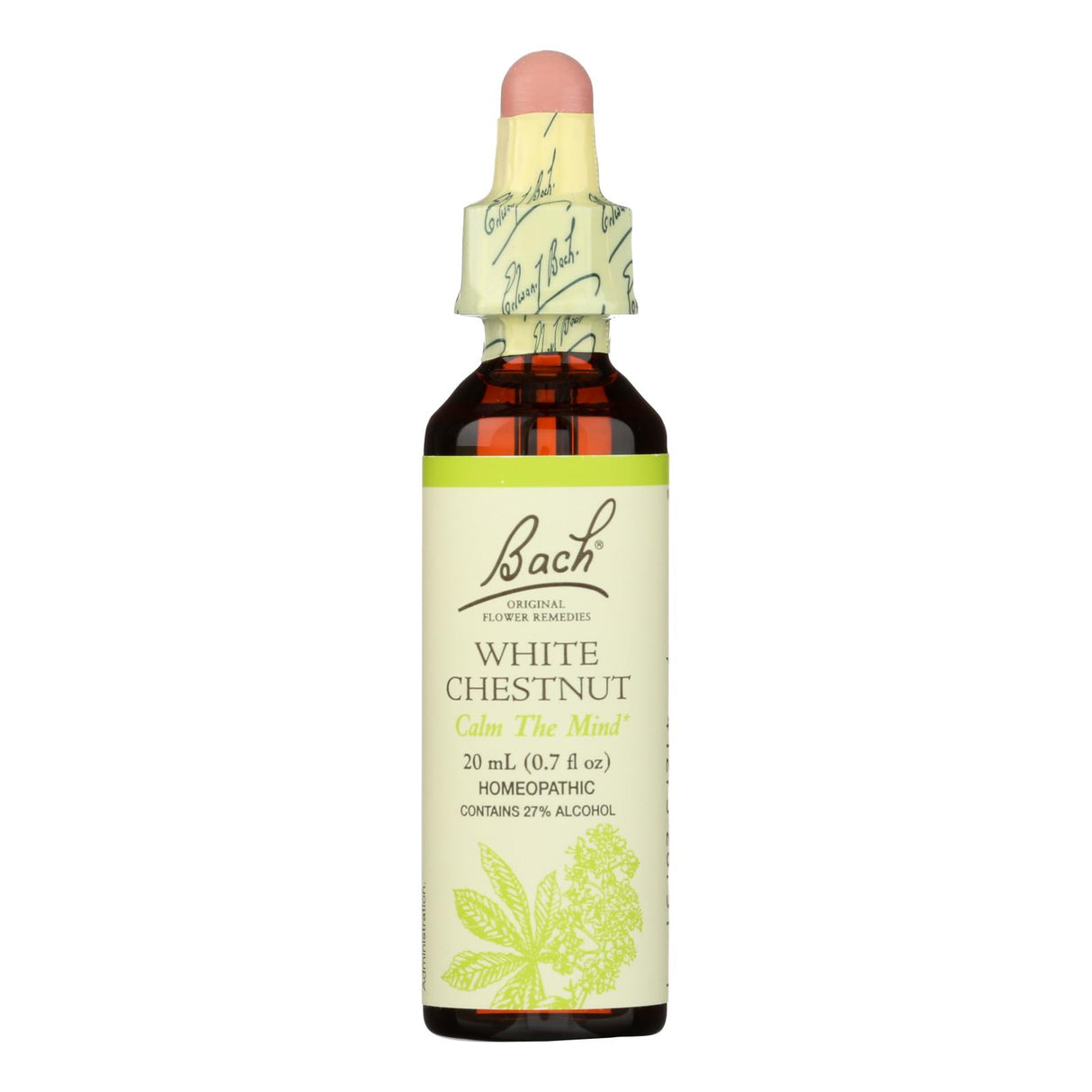 Bach Flower Remedies Essence White Chestnut, 0.7 Fl Oz - Cozy Farm