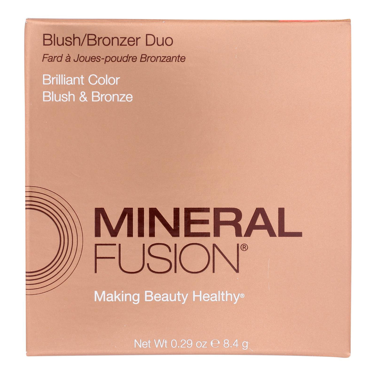 Mineral Fusion Rio Blonzer Blush Bronzer Duo - 0.29 oz - Cozy Farm
