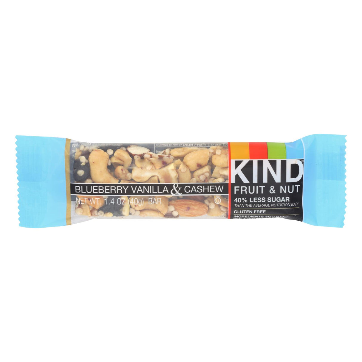 Kind Bar - Blueberry Vanilla And Cashew - 1.4 Oz Bars - Case Of 12 - Cozy Farm