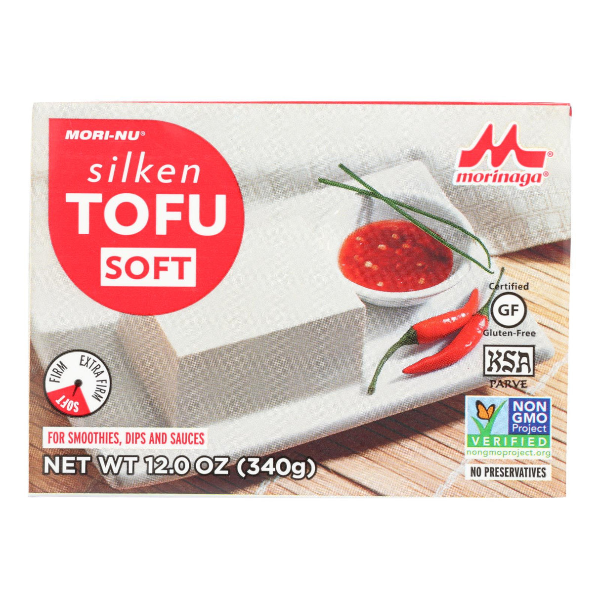 Mori-nu Soft Silken Tofu, 12-Ounce (Pack of 12) - Cozy Farm
